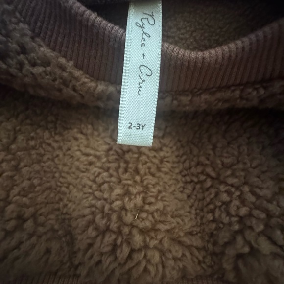 Rylee + Cru Caramel Sherpa Sweatpants & Joggers Set. Like New! - Picture 8 of 9